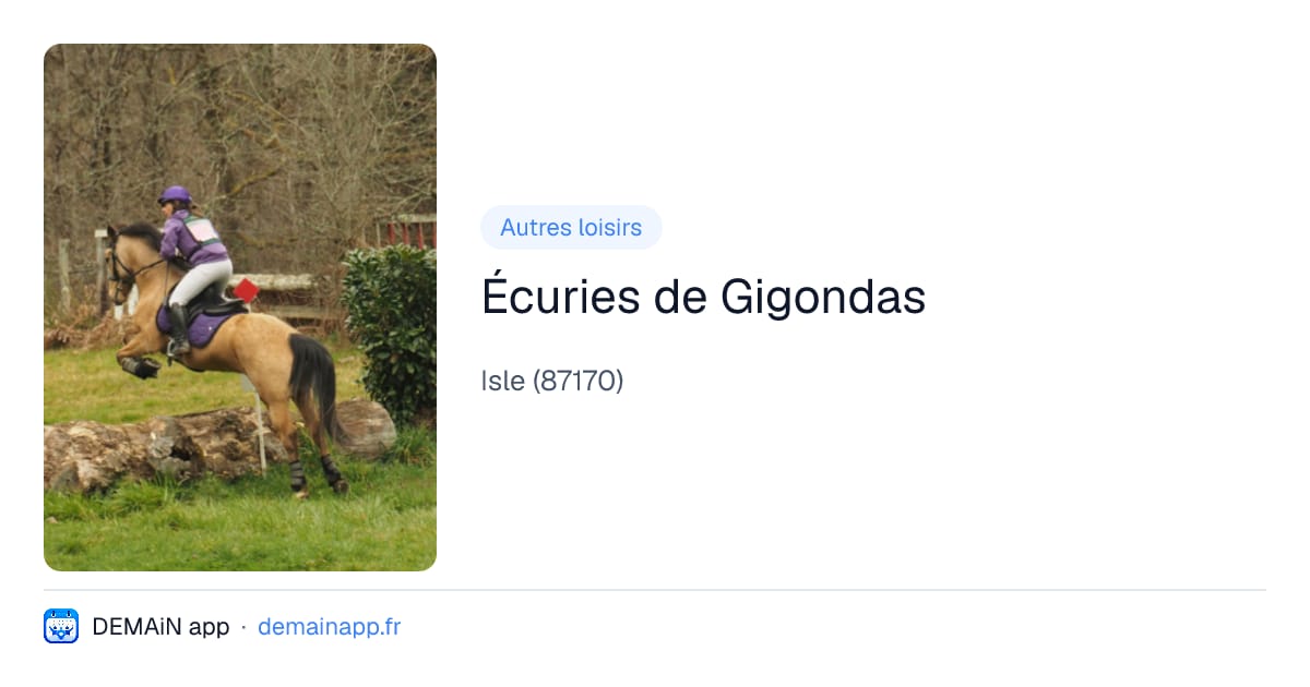 Écuries de Gigondas — Isle