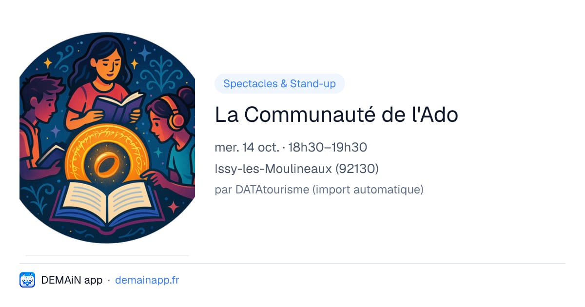 La Communauté de l'Ado — Issy-les-Moulineaux