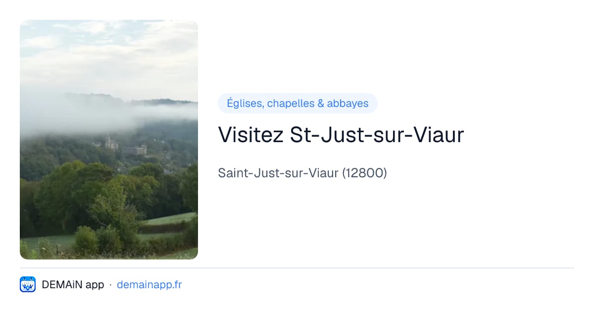 Visitez St-Just-sur-Viaur — Saint-Just-sur-Viaur