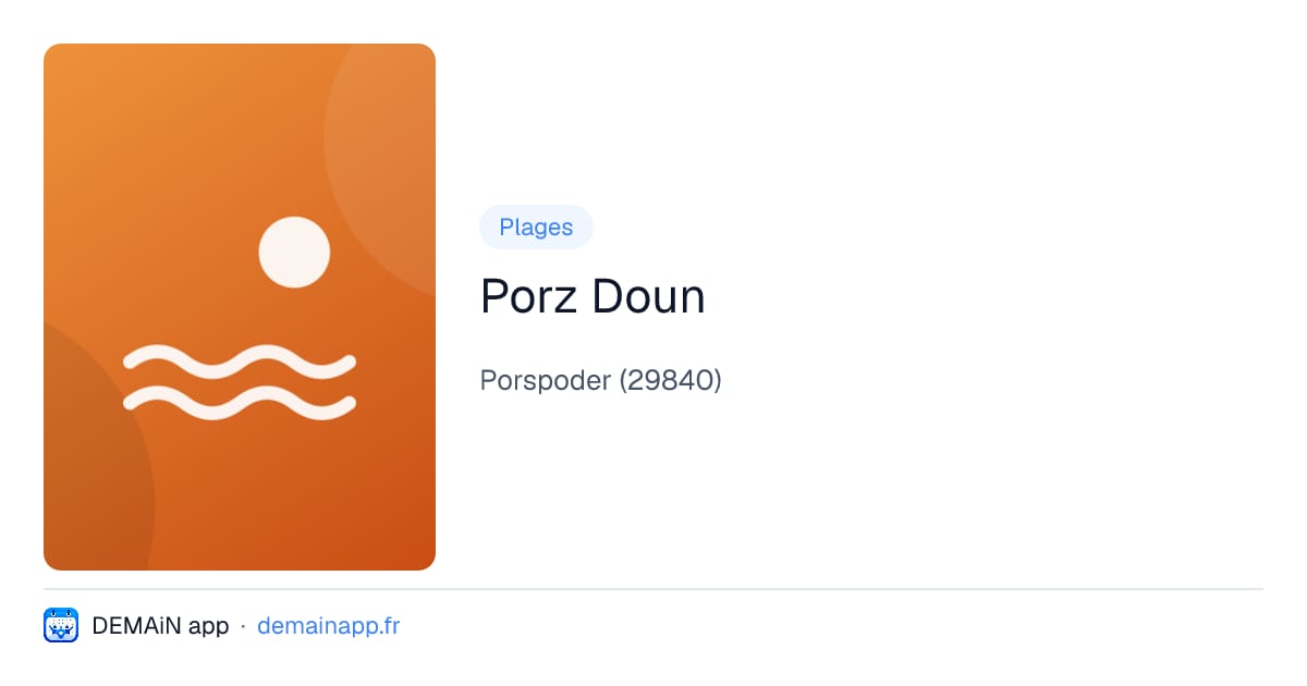 Porz Doun — Porspoder