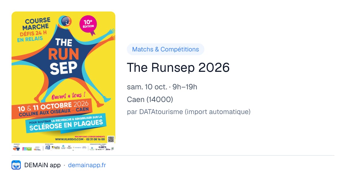 The Runsep 2026 — Caen