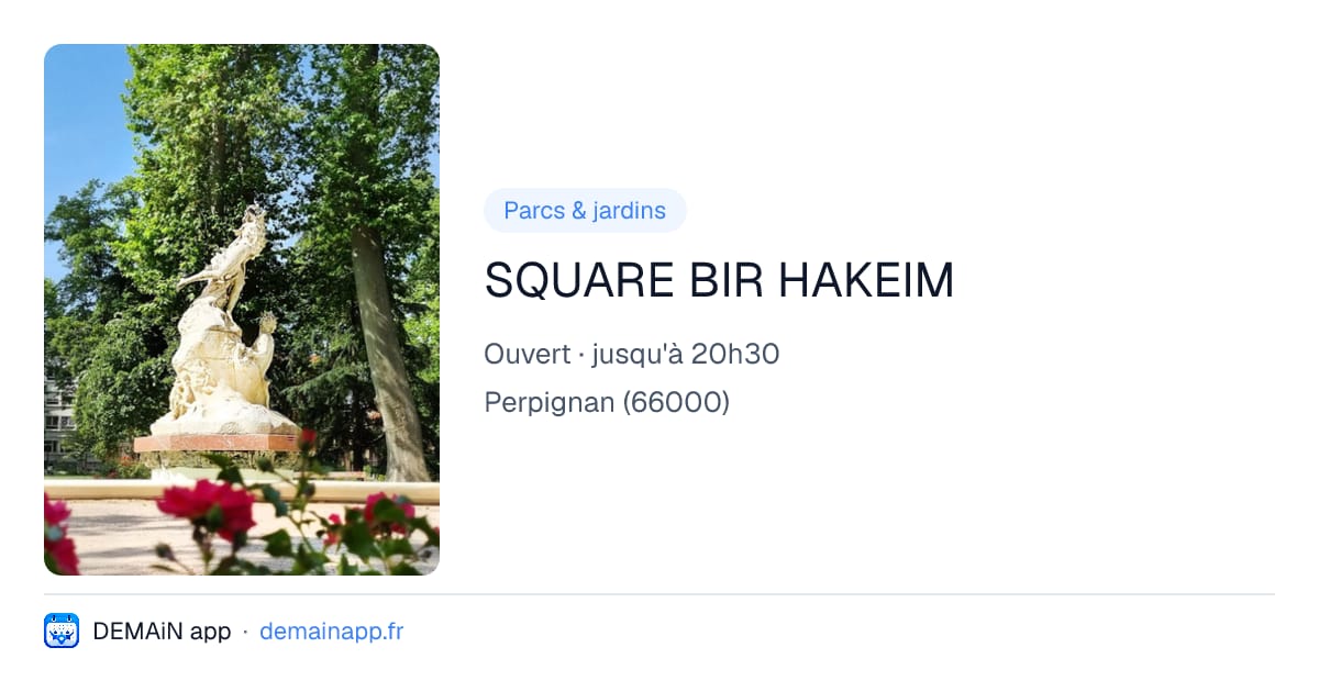 SQUARE BIR HAKEIM — Perpignan