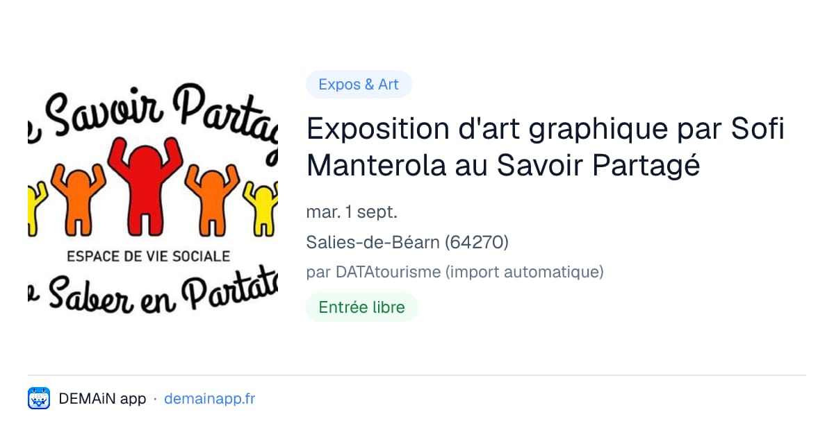 Exposition d'art graphique par Sofi Manterola au Savoir Partagé — Salies-de-Béarn