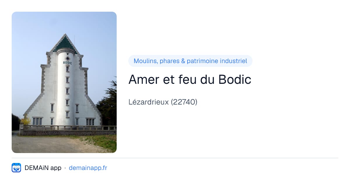 Amer et feu du Bodic — Lézardrieux