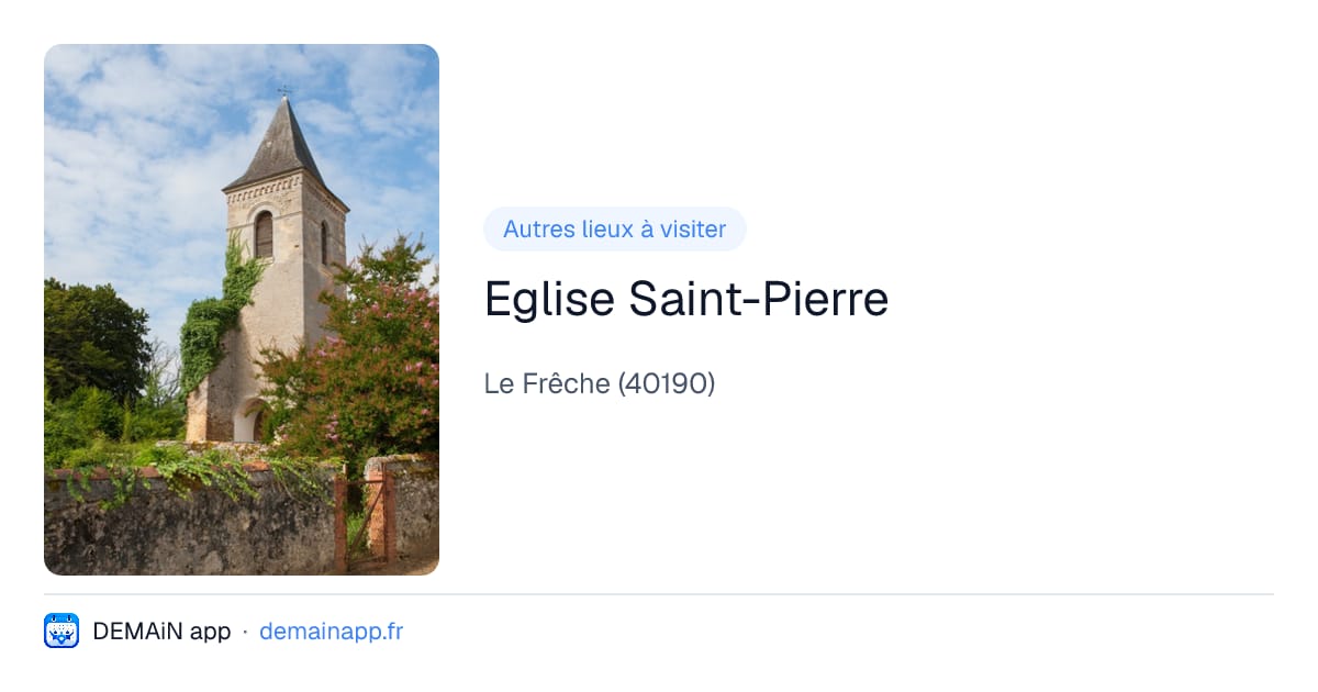 Eglise Saint-Pierre — Le Frêche