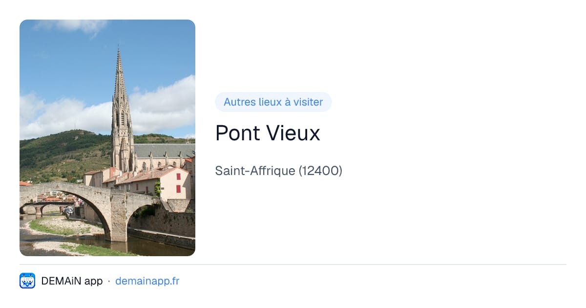 Pont Vieux — Saint-Affrique