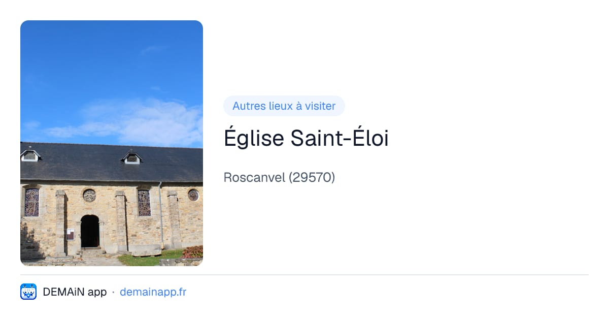 Église Saint-Éloi — Roscanvel