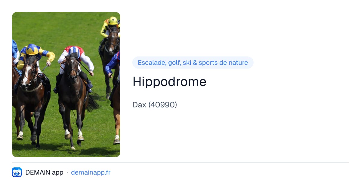 Hippodrome — Dax