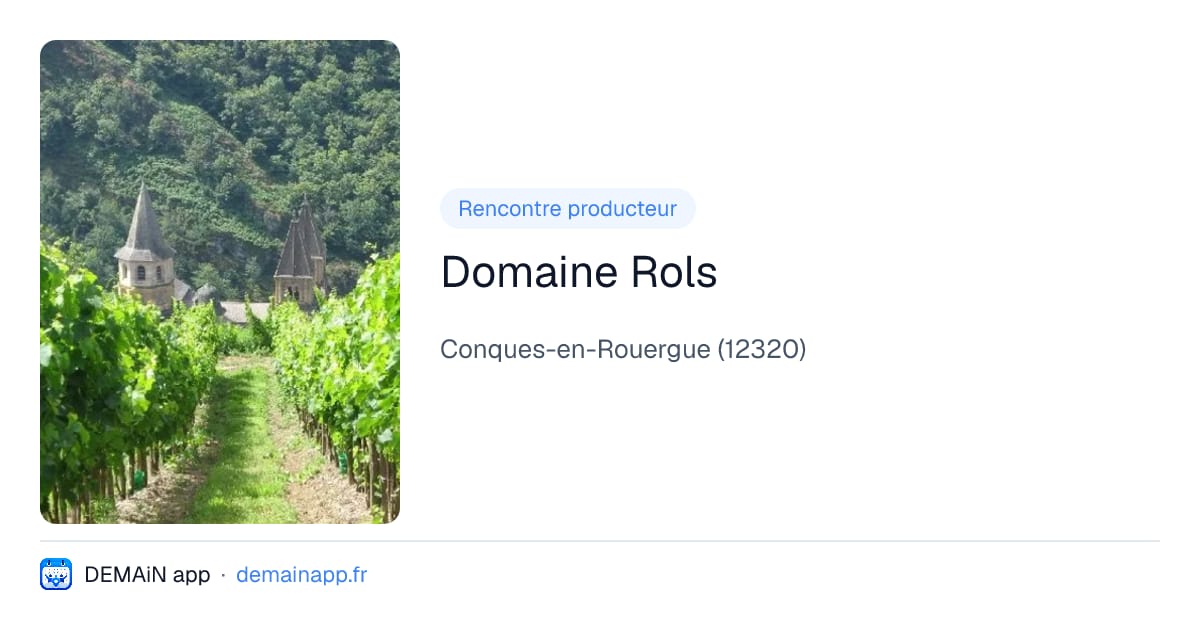 Domaine Rols — Conques-en-Rouergue