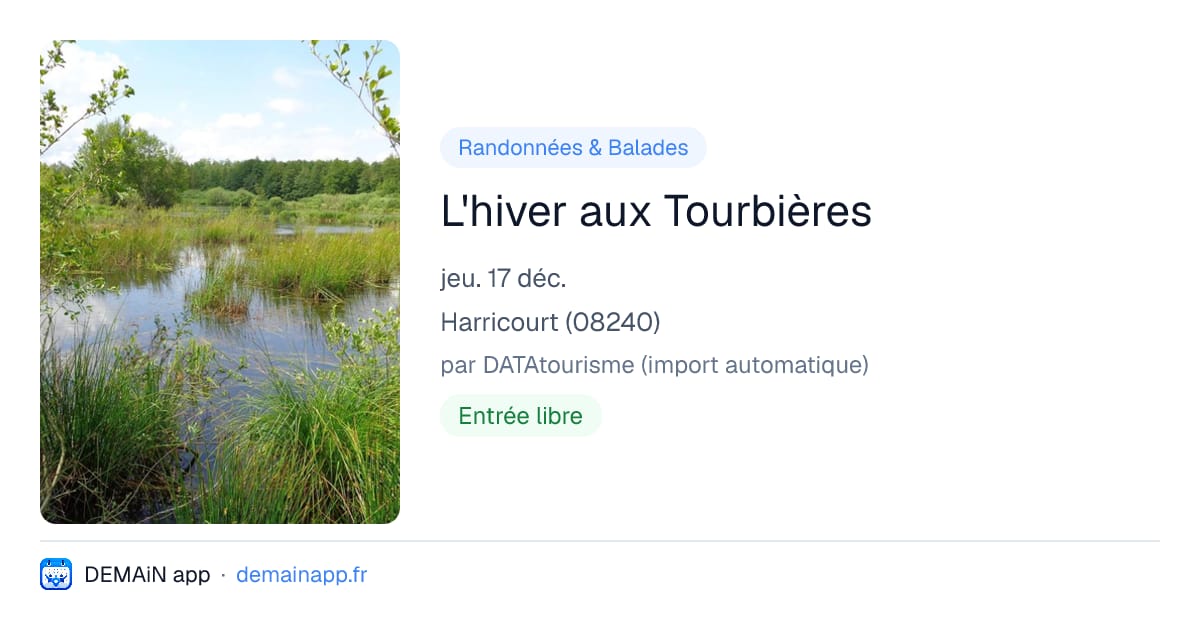 L'hiver aux Tourbières — Harricourt