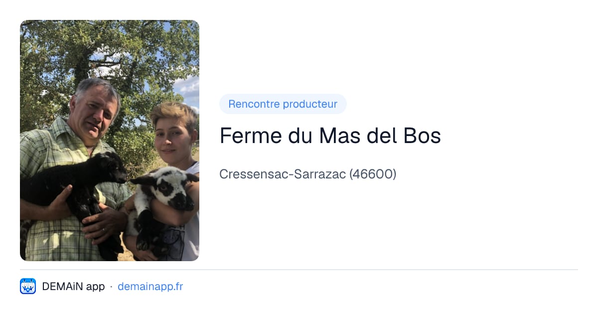 Ferme du Mas del Bos — Cressensac-Sarrazac