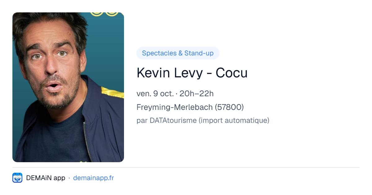 Kevin Levy - Cocu — Freyming-Merlebach