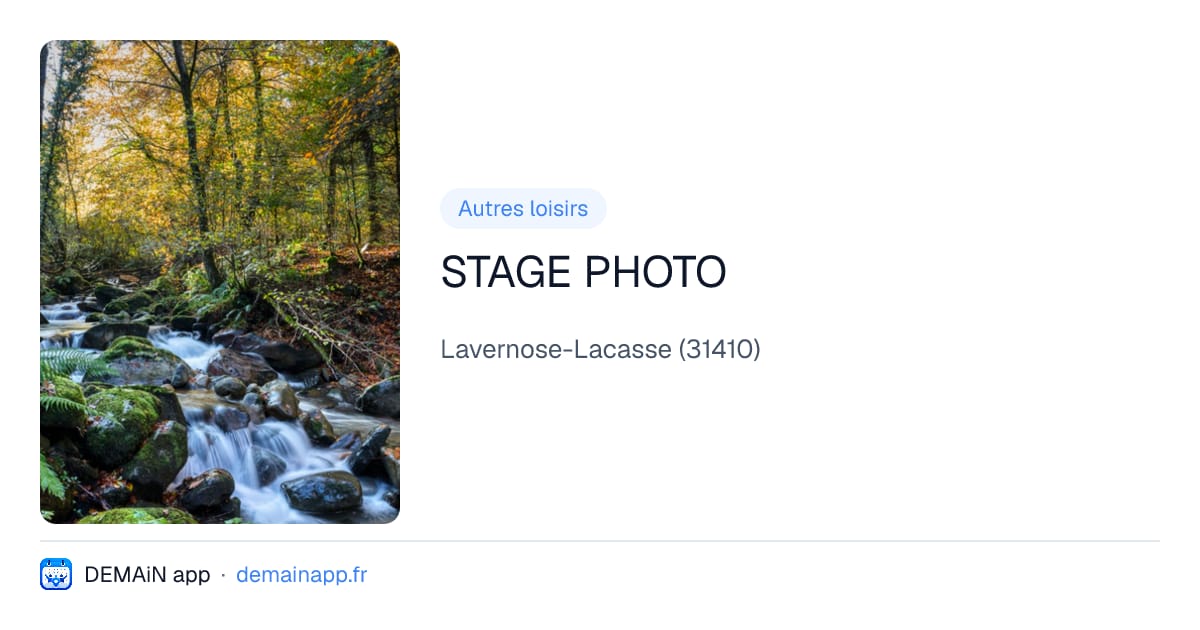 STAGE PHOTO — Lavernose-Lacasse
