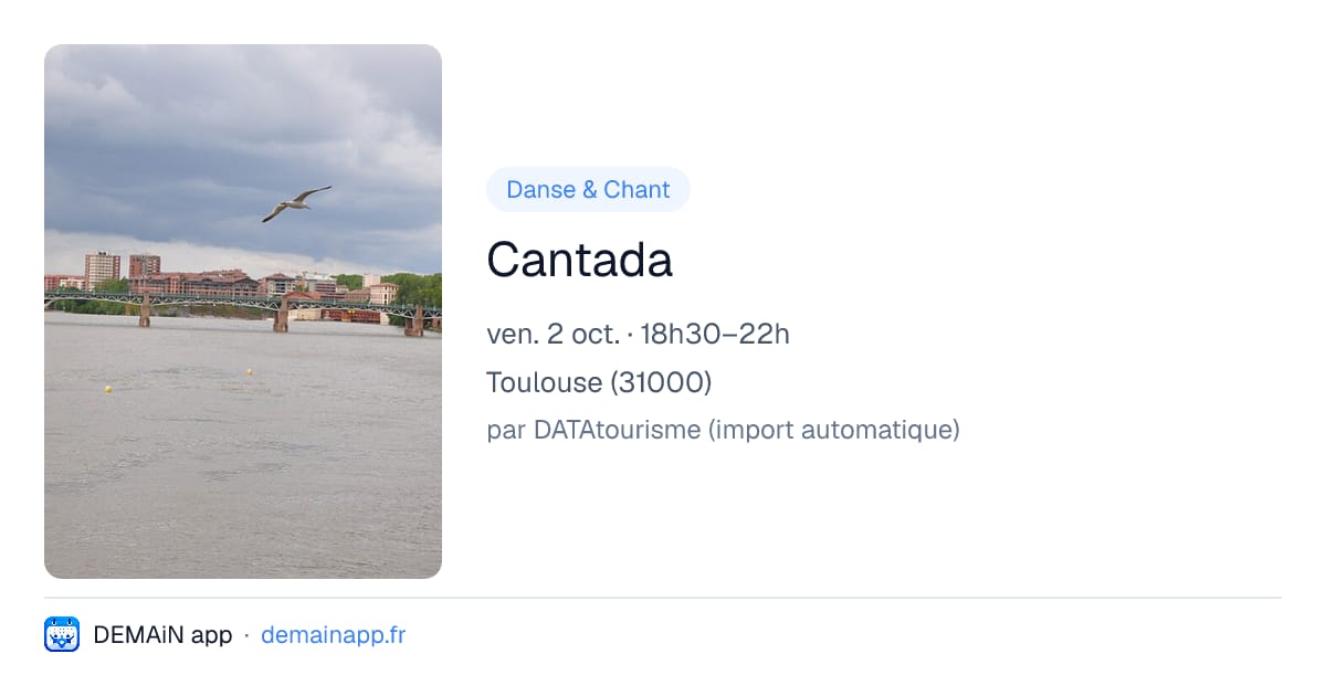 Cantada — Toulouse