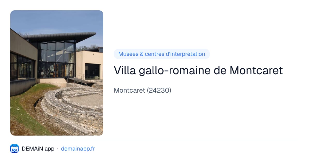 Villa gallo-romaine de Montcaret — Montcaret