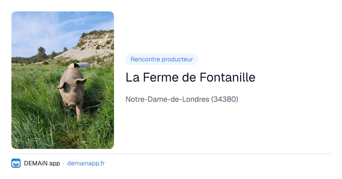 La Ferme de Fontanille — Notre-Dame-de-Londres