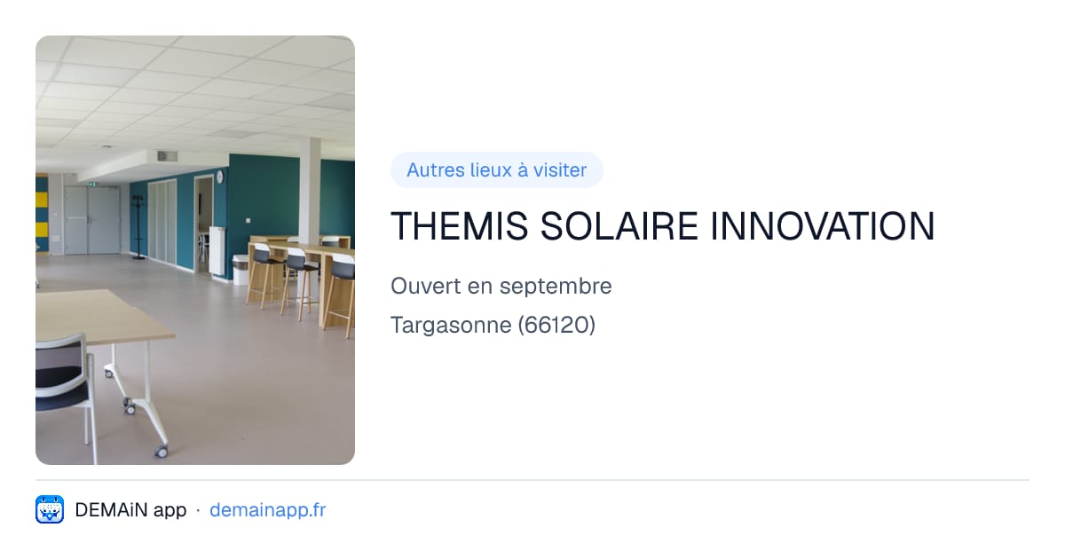THEMIS SOLAIRE INNOVATION — Targasonne