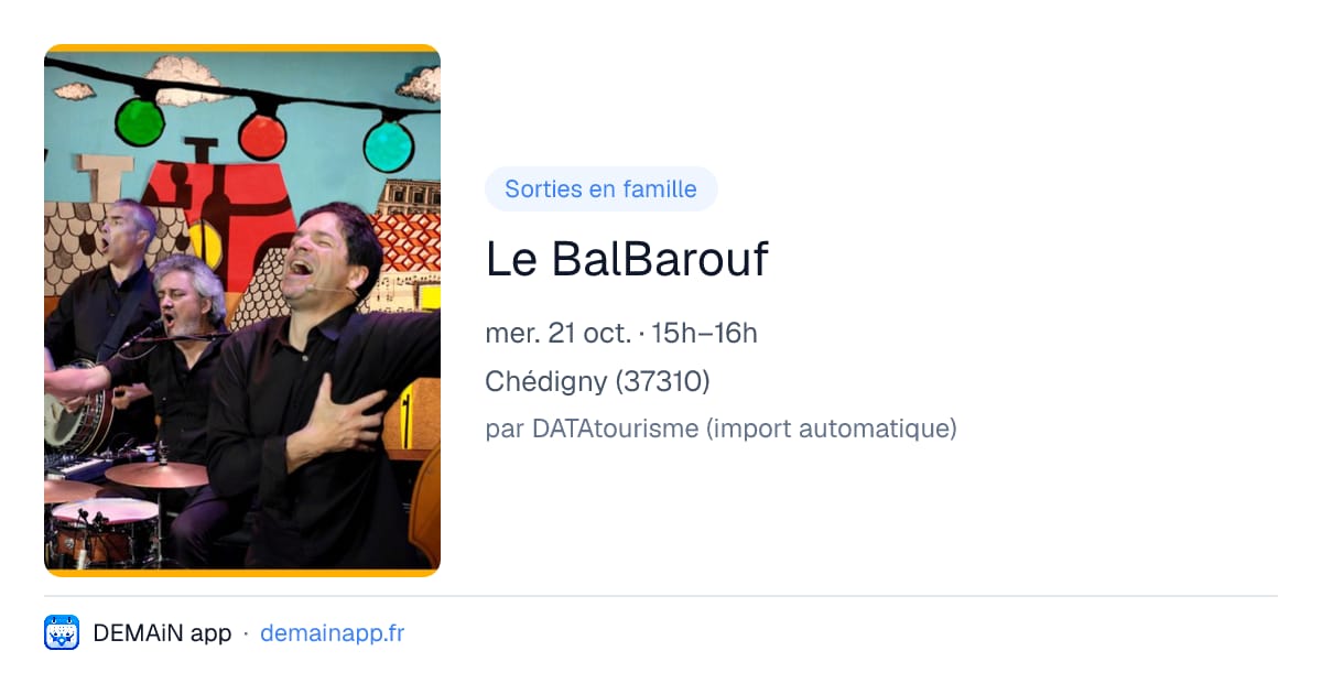 Le BalBarouf — Chédigny