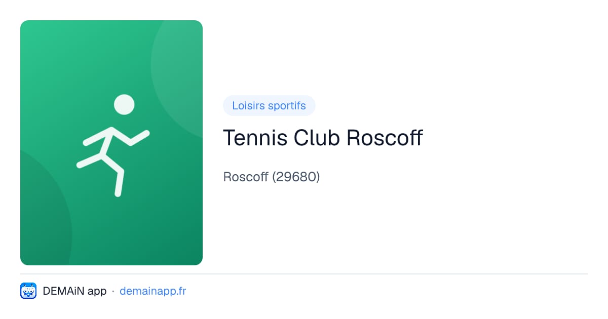 Tennis Club Roscoff — Roscoff