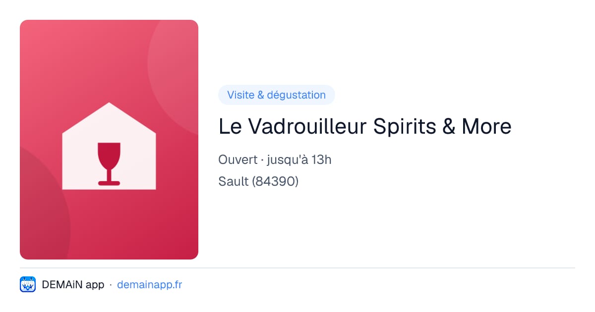 Le Vadrouilleur Spirits & More — Sault
