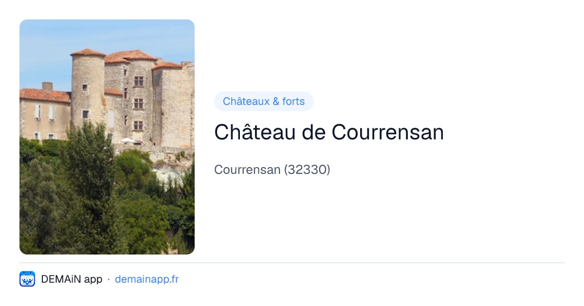 Château de Courrensan — Courrensan