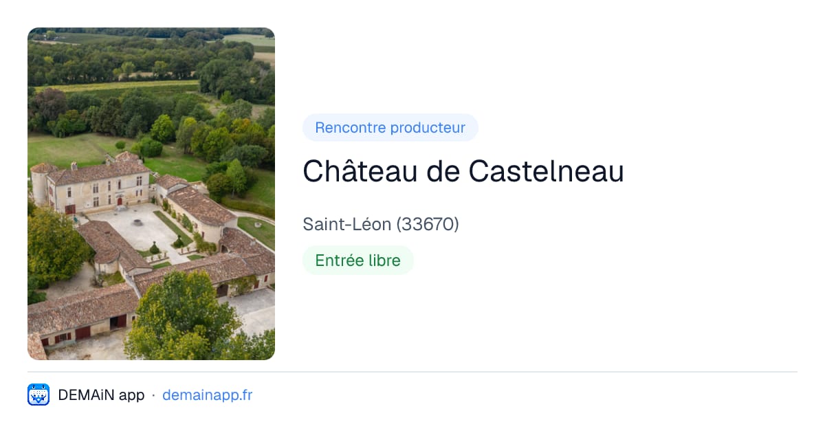 Château de Castelneau — Saint-Léon