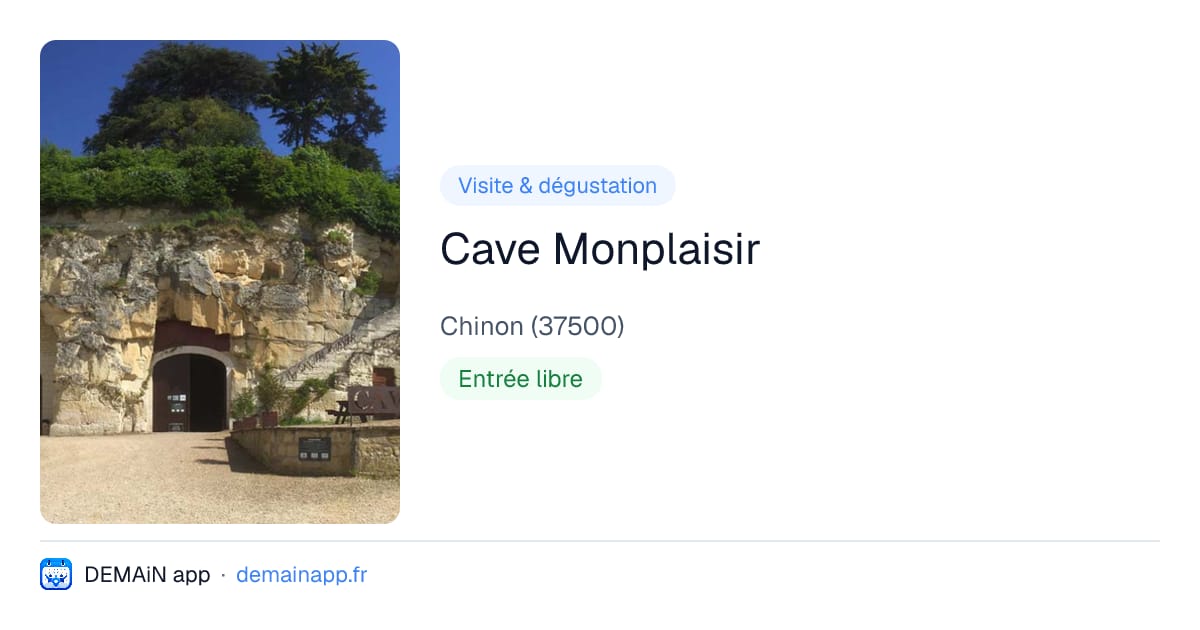 Cave Monplaisir — Chinon