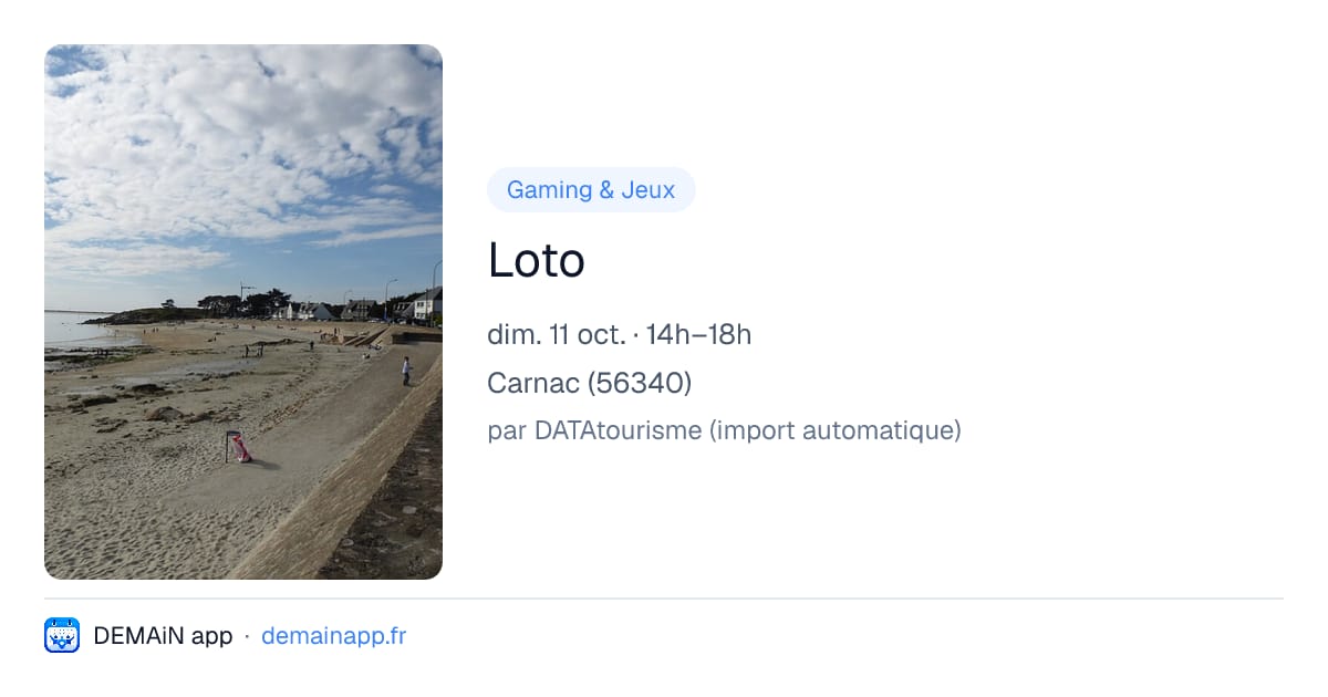Loto — Carnac