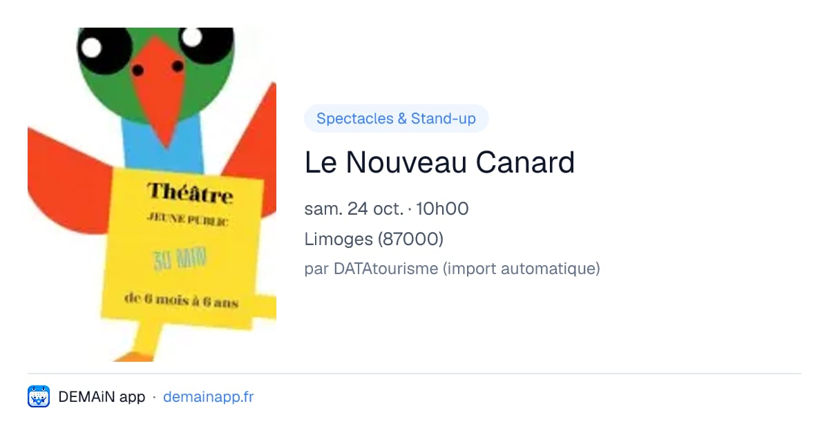 Le Nouveau Canard — Limoges