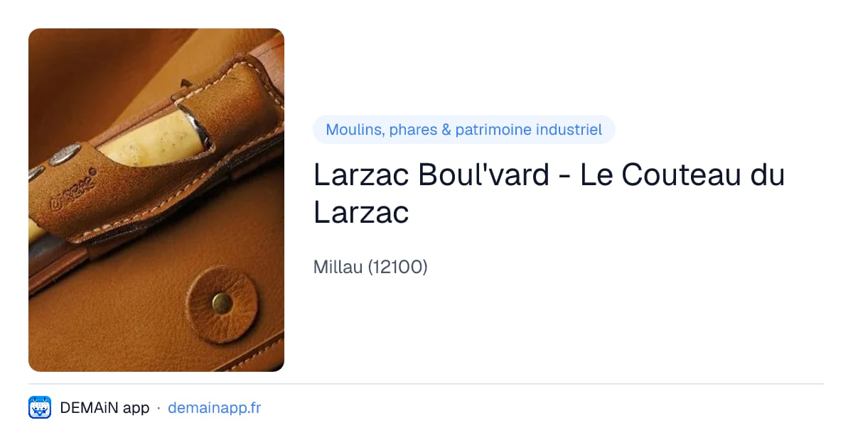 Larzac Boul'vard - Le Couteau du Larzac — Millau