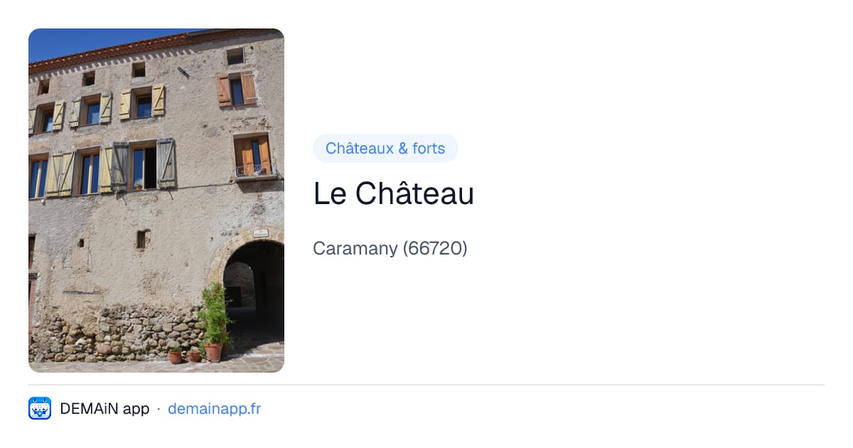 Le Château — Caramany