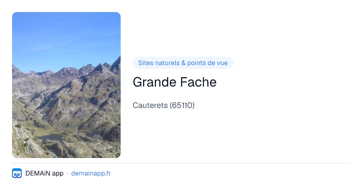 Grande Fache — Cauterets