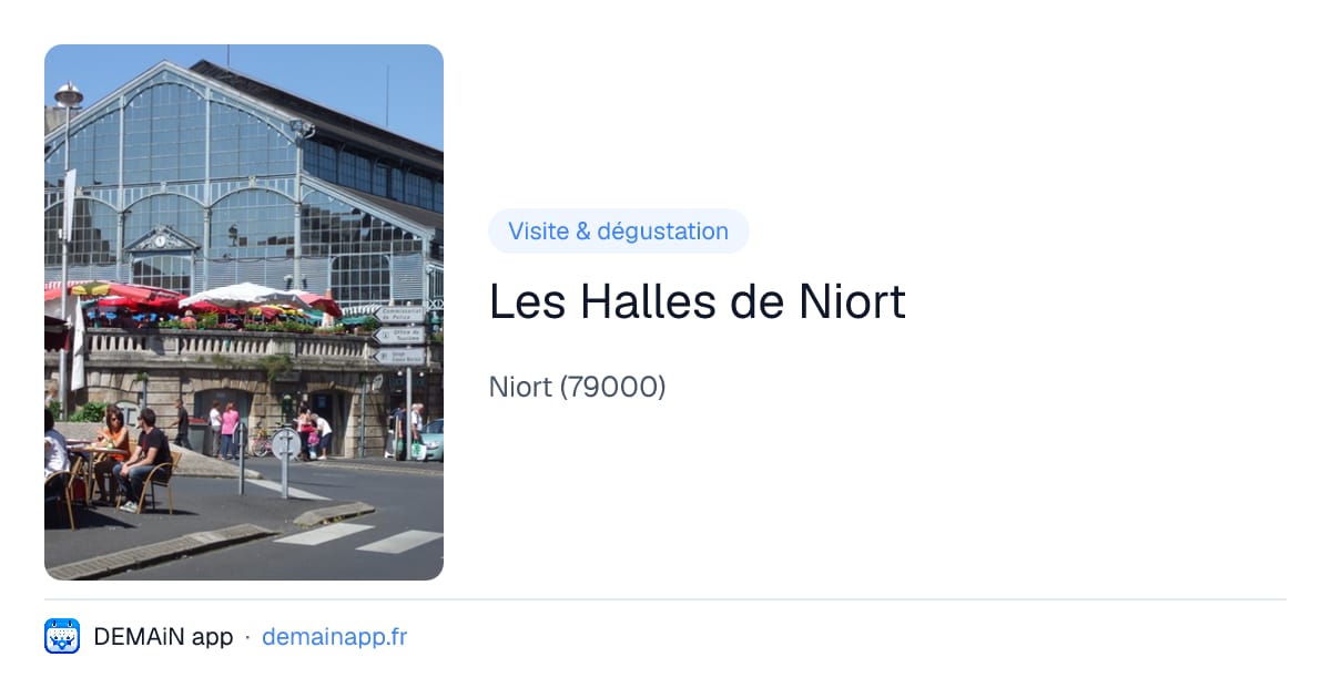 Les Halles de Niort — Niort