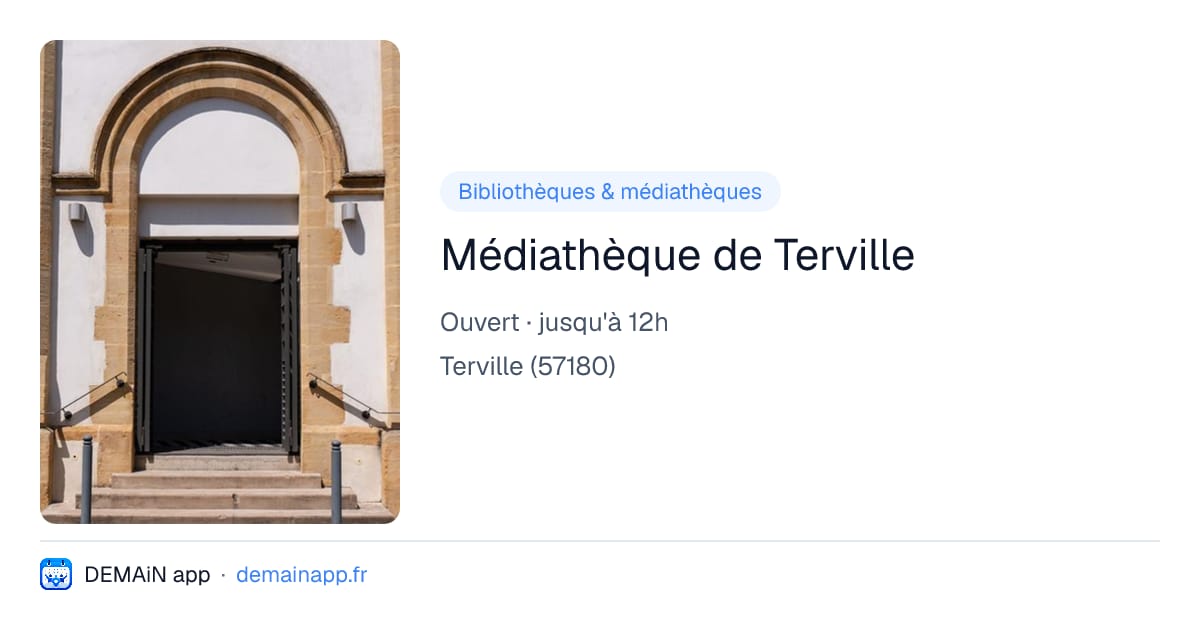 Médiathèque de Terville — Terville