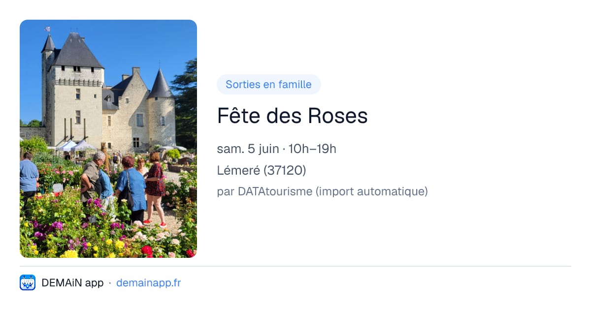 Fête des Roses — Lémeré