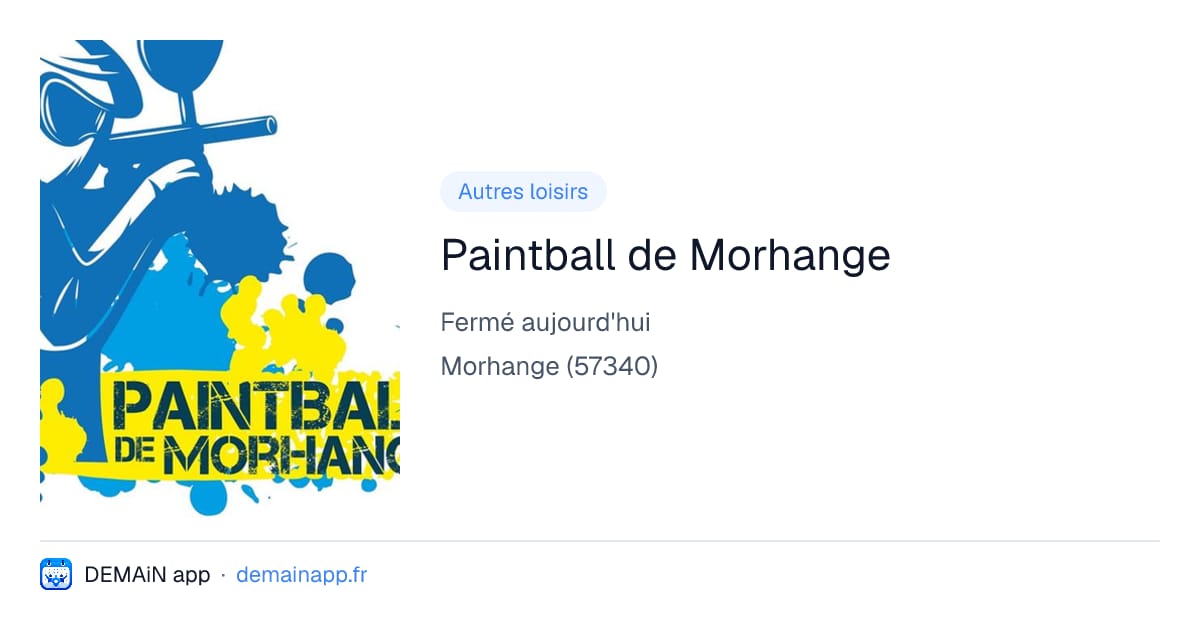 Paintball de Morhange — Morhange