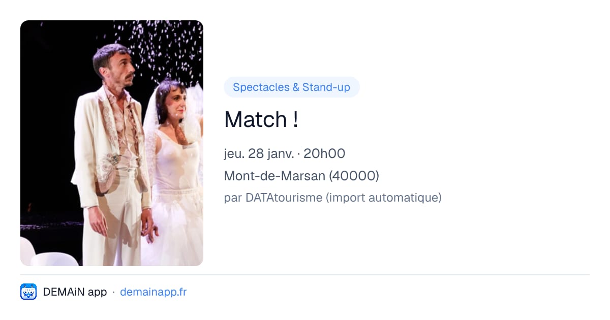 Match ! — Mont-de-Marsan
