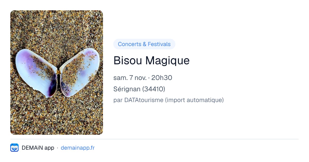 Bisou Magique — Sérignan