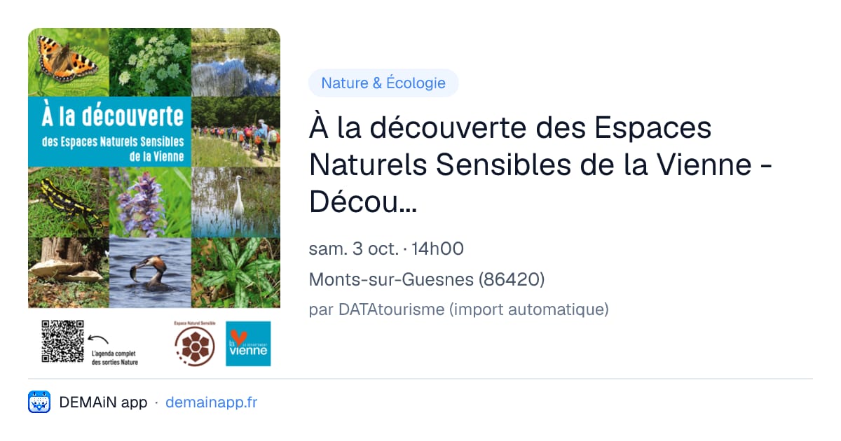 À la découverte des Espaces Naturels Sensibles de la Vienne - Découverte des champignons en terrain calcaire — Monts-sur-Guesnes