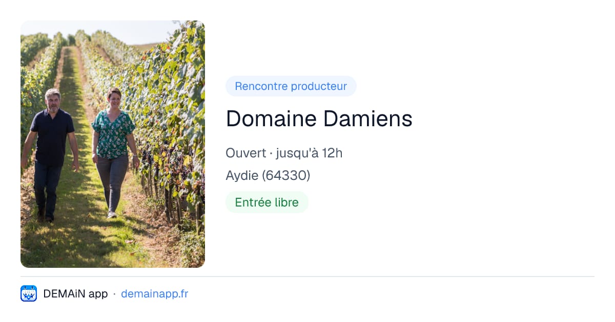 Domaine Damiens — Aydie