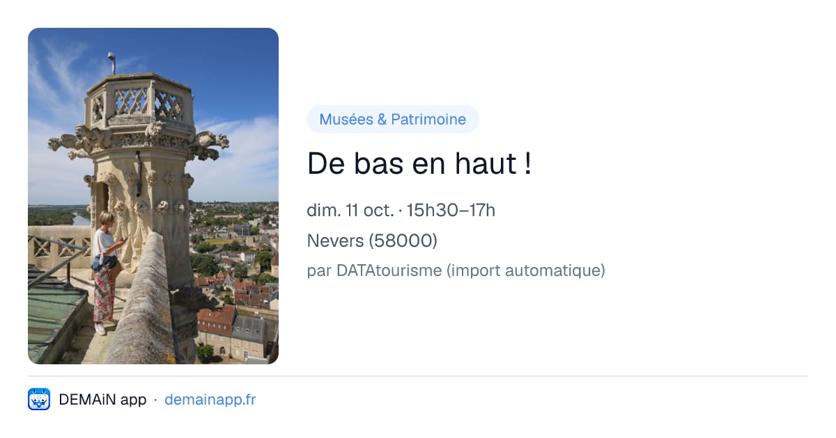 De bas en haut ! — Nevers