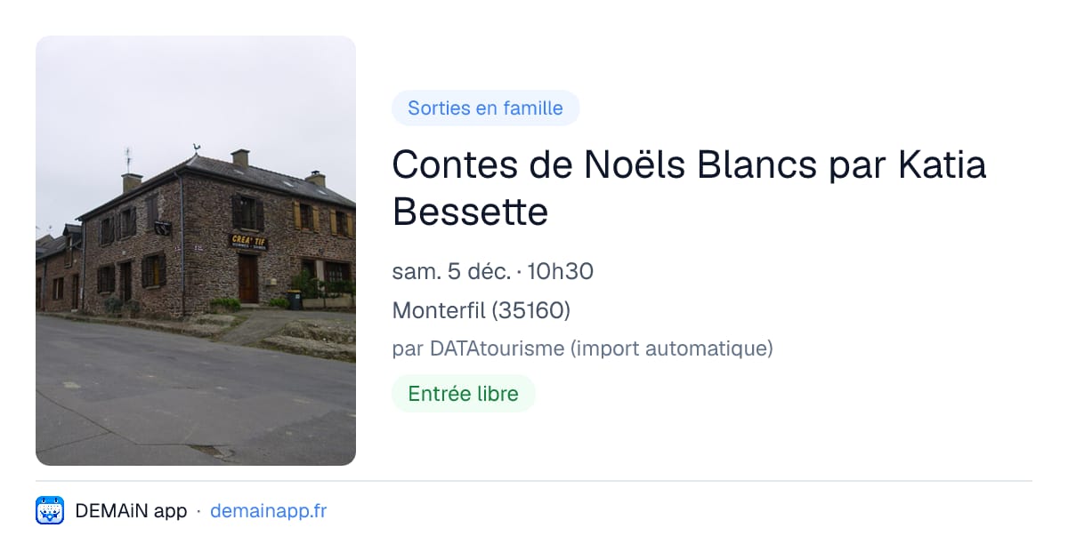 Contes de Noëls Blancs par Katia Bessette — Monterfil