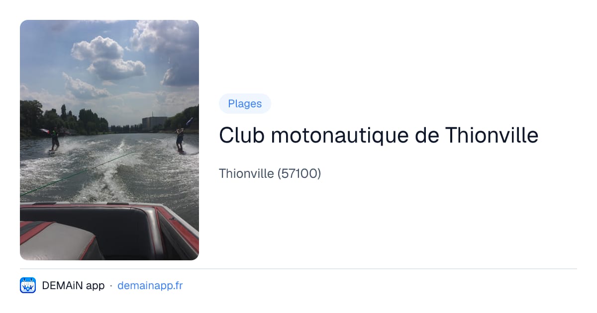 Club motonautique de Thionville — Thionville