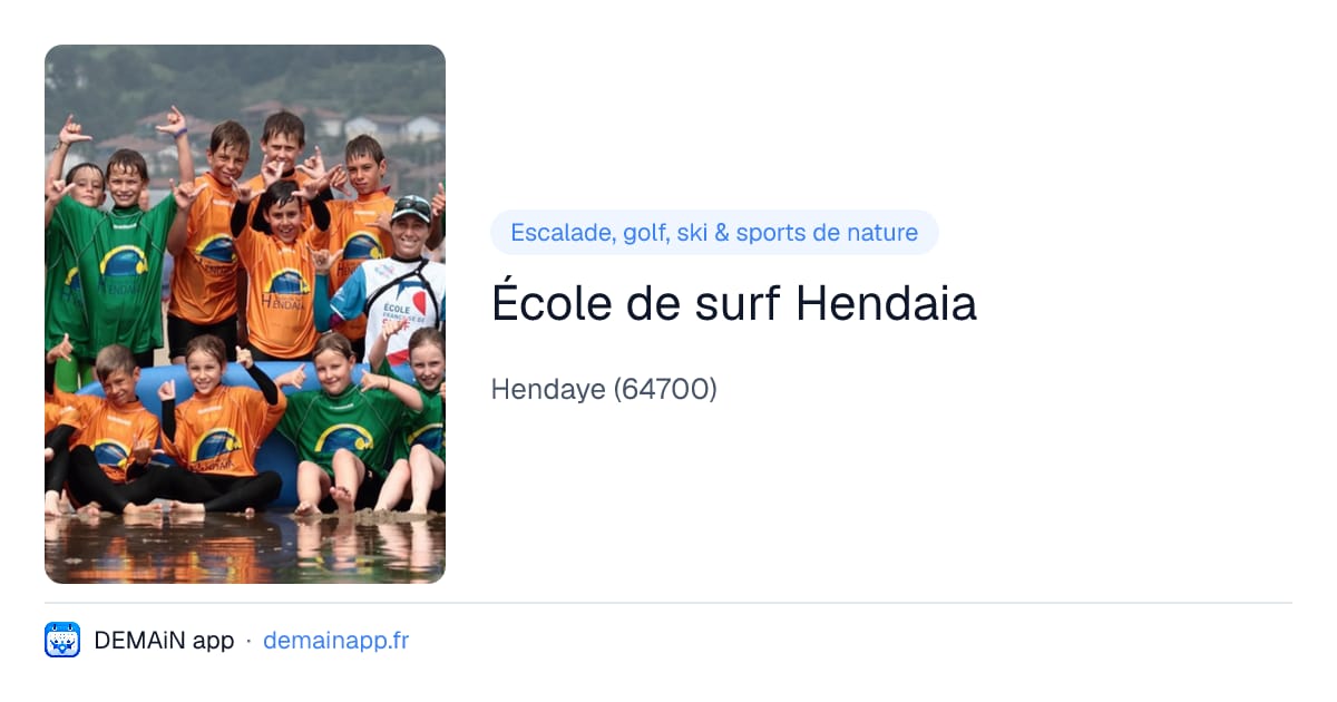 École de surf Hendaia — Hendaye