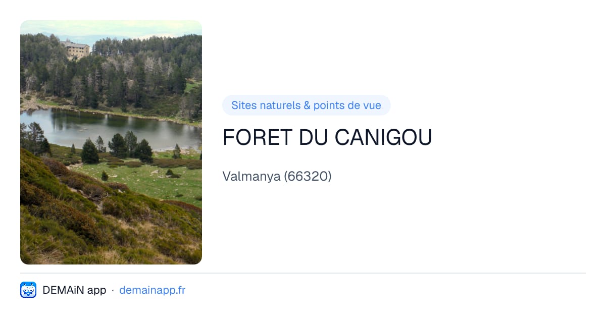 FORET DU CANIGOU — Valmanya