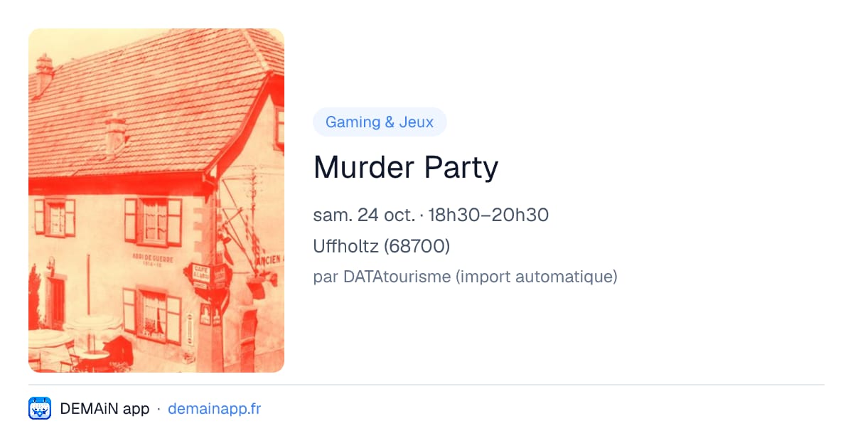 Murder Party — Uffholtz