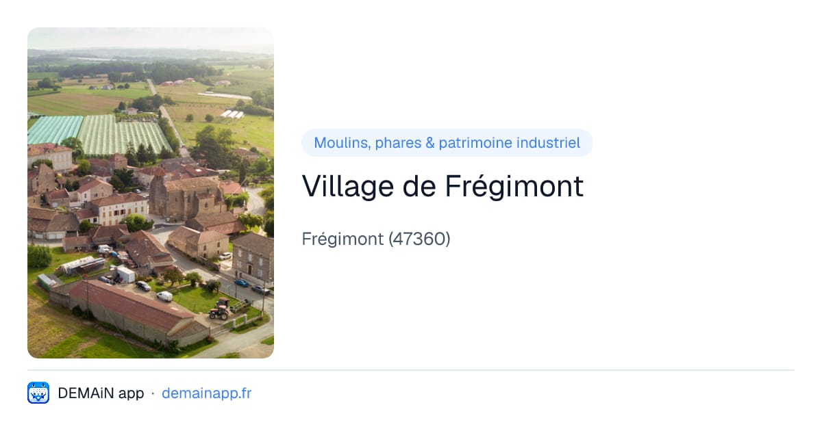 Village de Frégimont — Frégimont