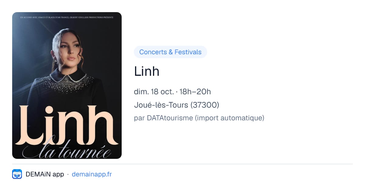Linh — Joué-lès-Tours