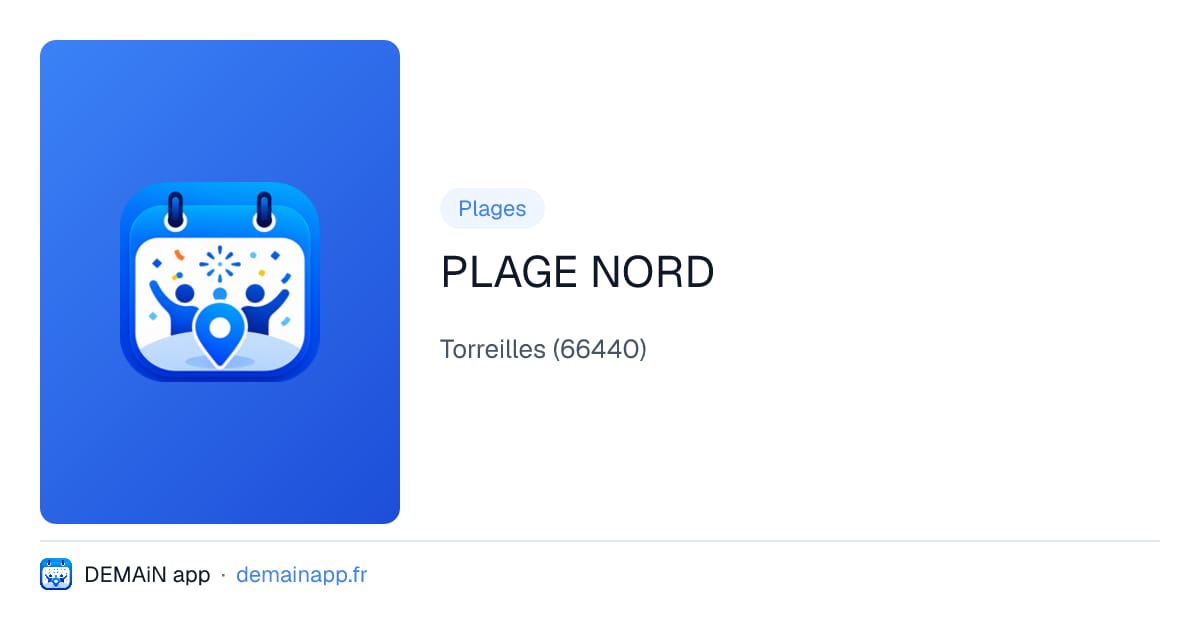 PLAGE NORD — Torreilles