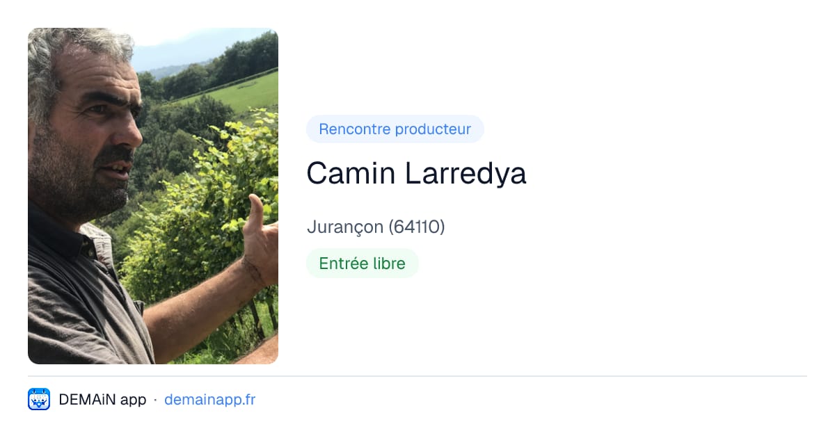 Camin Larredya — Jurançon